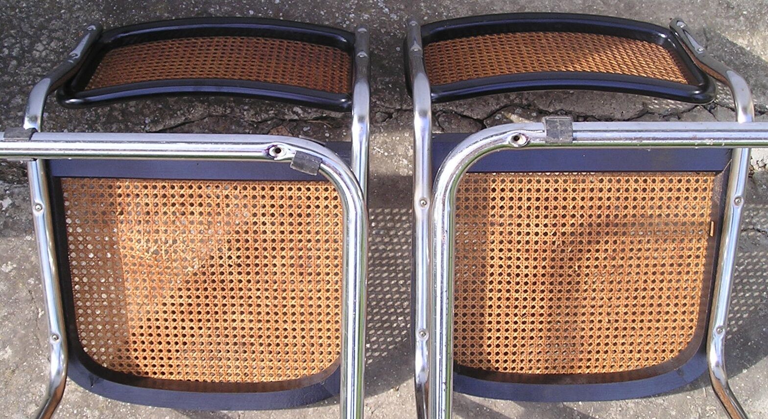 Pair of chairs B32 of Marcel Breuer