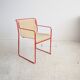 4 stackable chairs Gastone Rinaldi Thema Italy