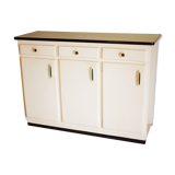 Old white buffet bakelite handles, 50s