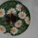 6-piece smoking service from the enamelled pottery of France KG Luneville.