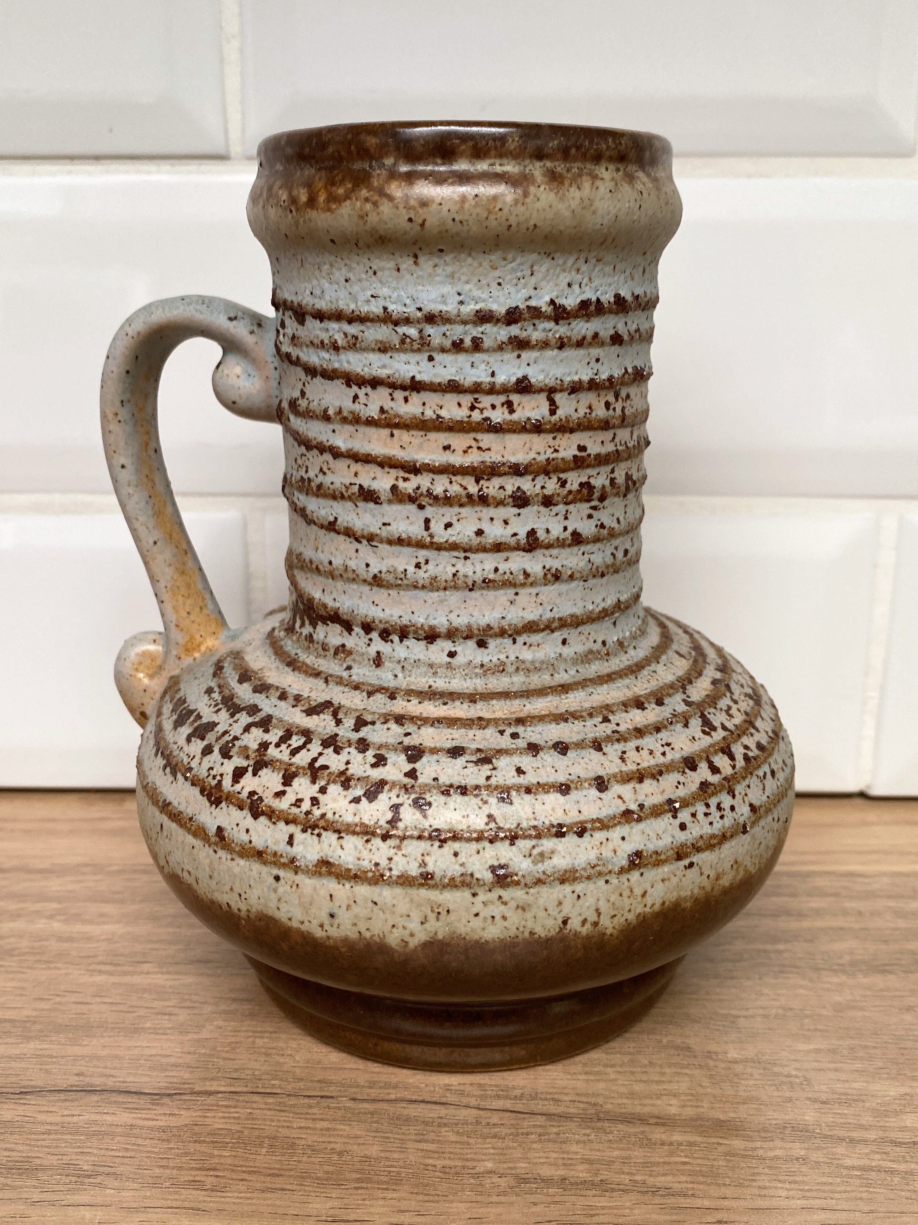 Vintage ceramic vase Strehla Germany