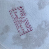 Soupiere iron earth model fontanges sarreguemines