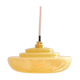 Suspension glass of yellow Clichy