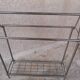 Chrome towel rack
