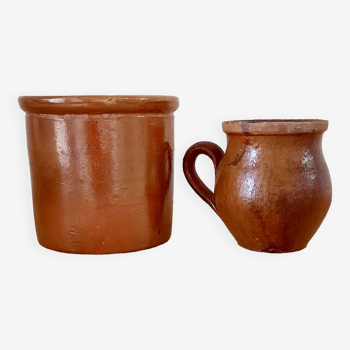 Old sandstone pots
