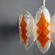 Acrylic space age chandelier by Marbach Leuchten, Germany, 1960s