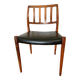 Vintage chair, Danish rosewood 1974, Model 83, by Niels Moller