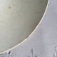 Old Bowl in Earthenware with Flower Decoration Marked underneath M