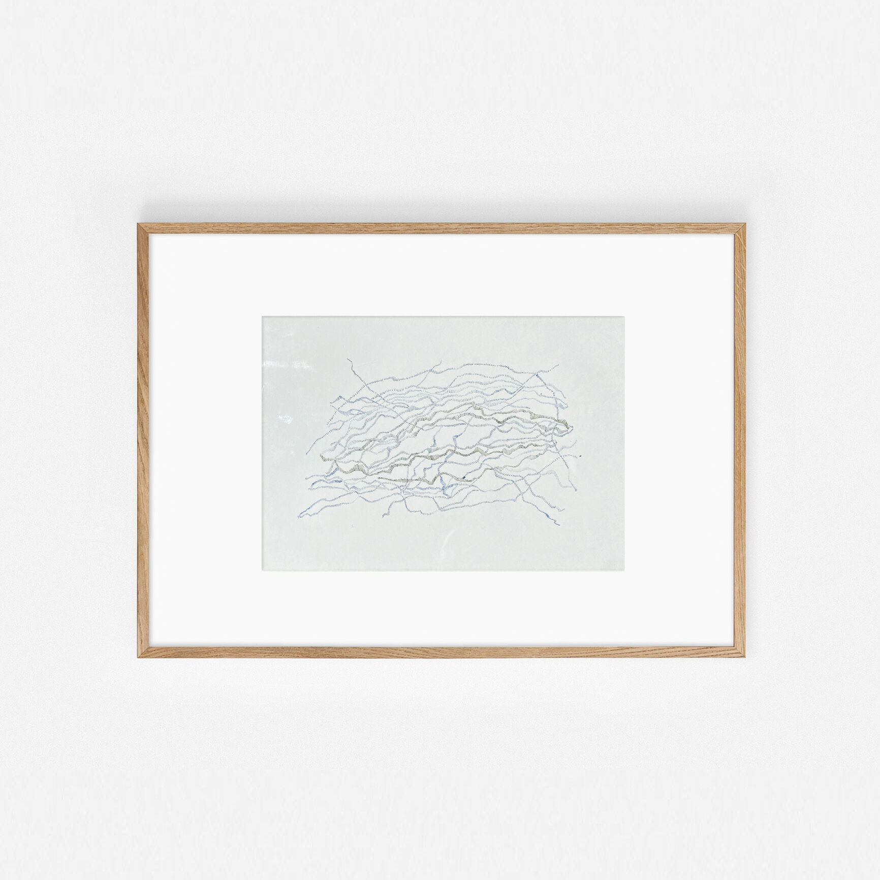 Dessin 21X29,7 réalisé et signé par l'artiste italienne Maria Chiara Re. 2022.