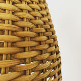 Wicker pendant lamp