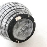 Vintage gray ceramic soliflore, 1970