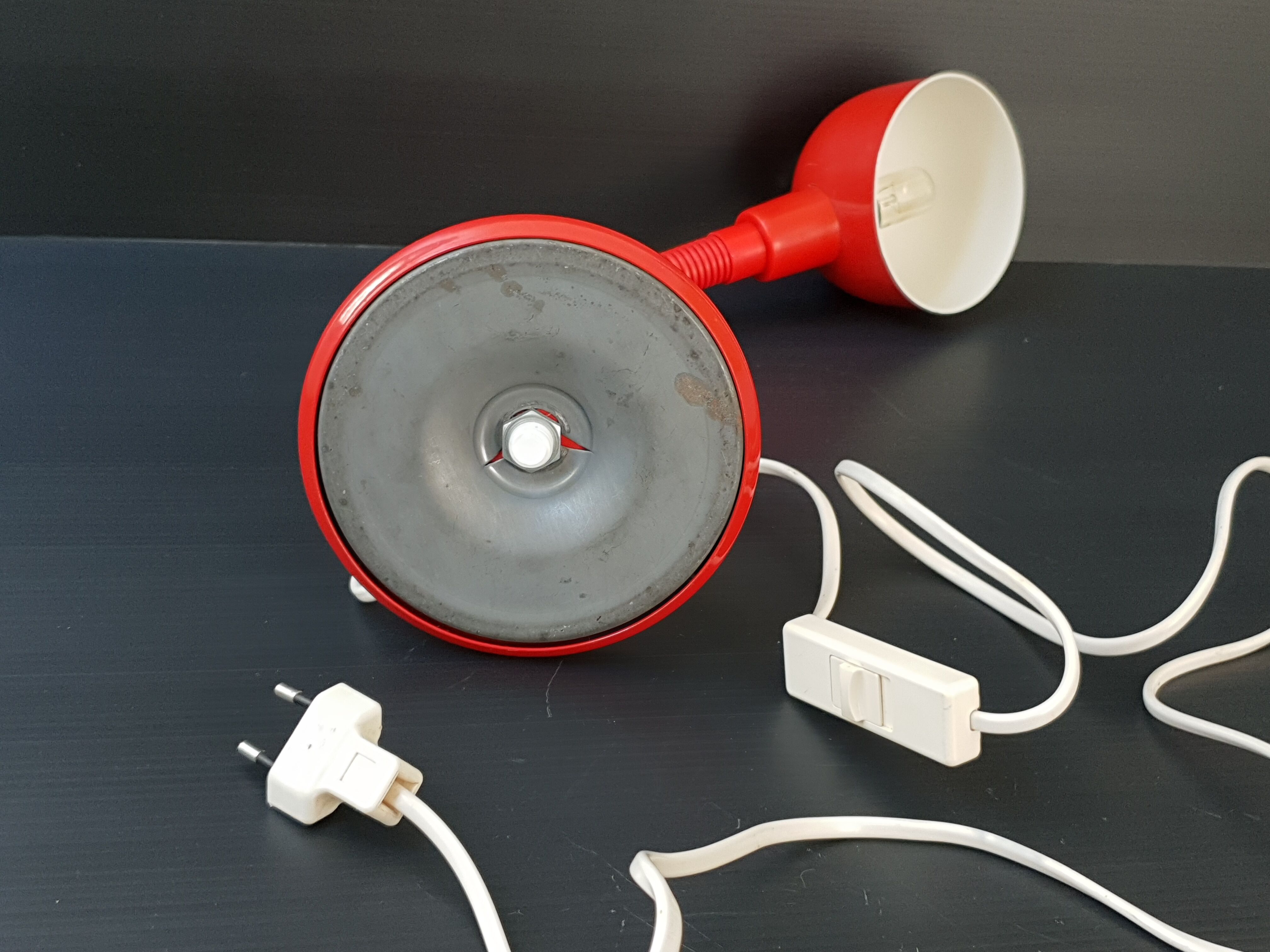 Lampe vintage 1980 Aluminor