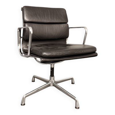 Fauteuils Soft Pad Alu EA 208 par Charles et Ray Eames pour Vitra, Allemagne, années 1970.