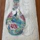 Aquarelle Tiffany 1880