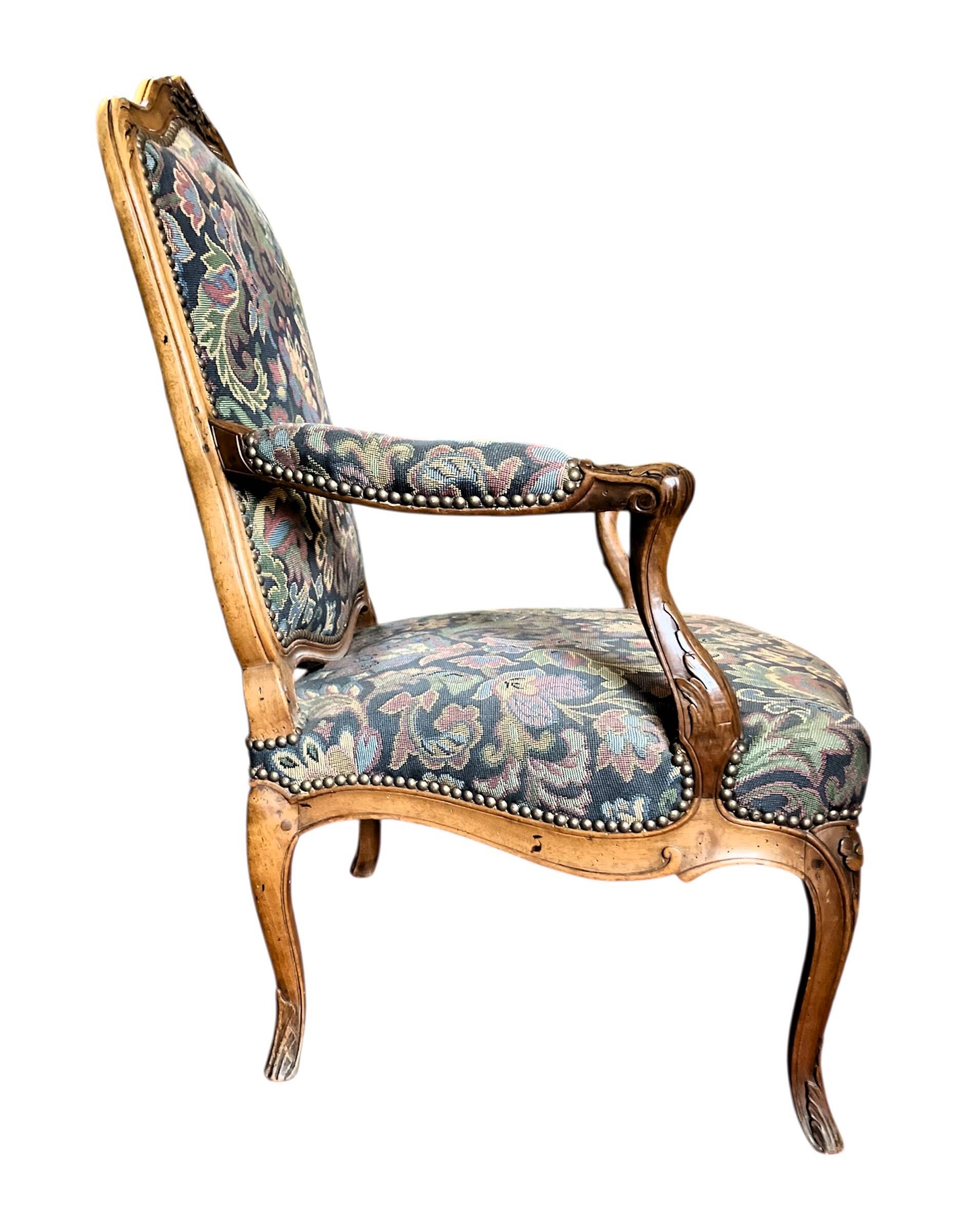 Queen's armchair from the Louis XV period