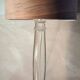 Plexiglass and wood lamp