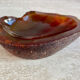 Vintage brutalist onyx ashtray