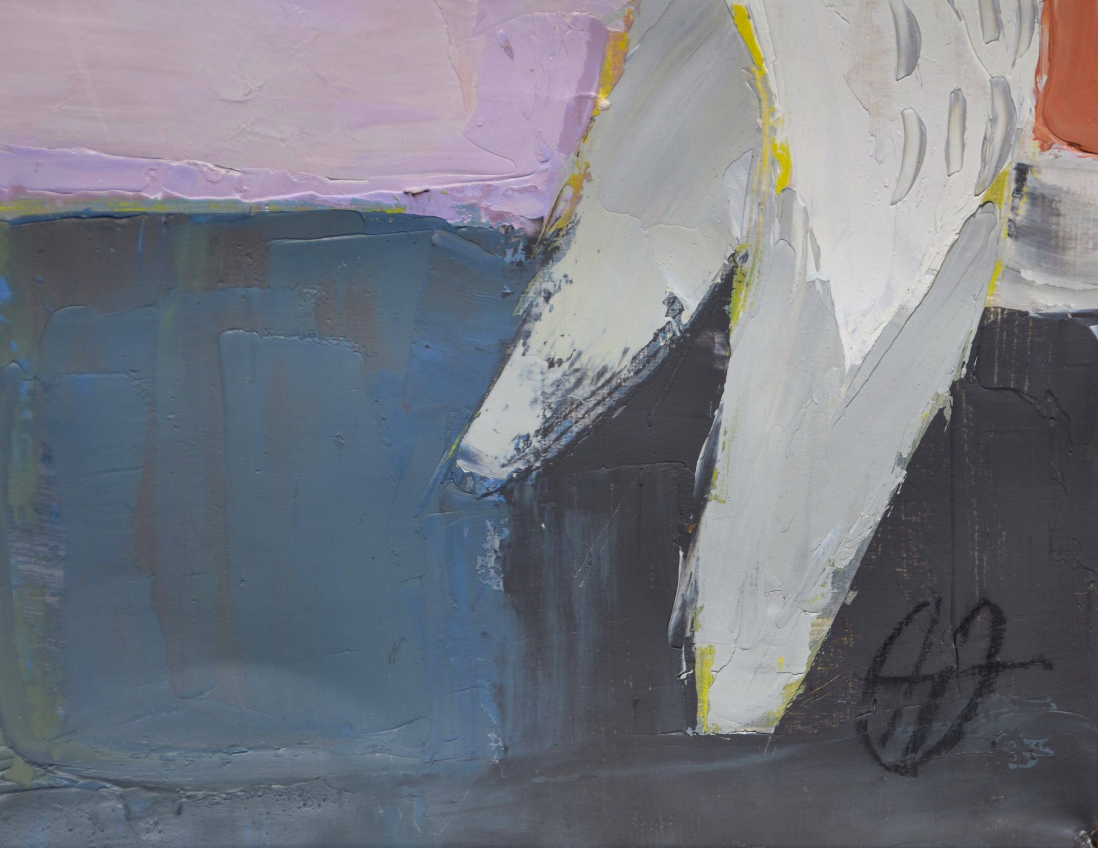 André Auclair, Cactus with Birds (circa 1960)