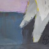 André Auclair, Cactus with Birds (circa 1960)