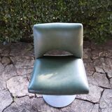 Vintage tulip foot armchair