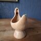 Zoomorphic ceramic candle holder 1950