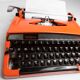 Machine à écrire brother de luxe 879 révisée et ruban neuf qwertz