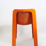 Fiberglass chair by Marc Berthier model Ozoo 700