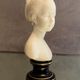 Bust of Louis Brongniart after Houdon in Limoges porcelain biscuit