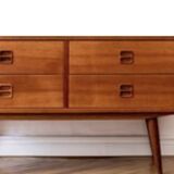 Chest of drawers, teak sideboard