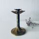 Antique golden brass candle holder