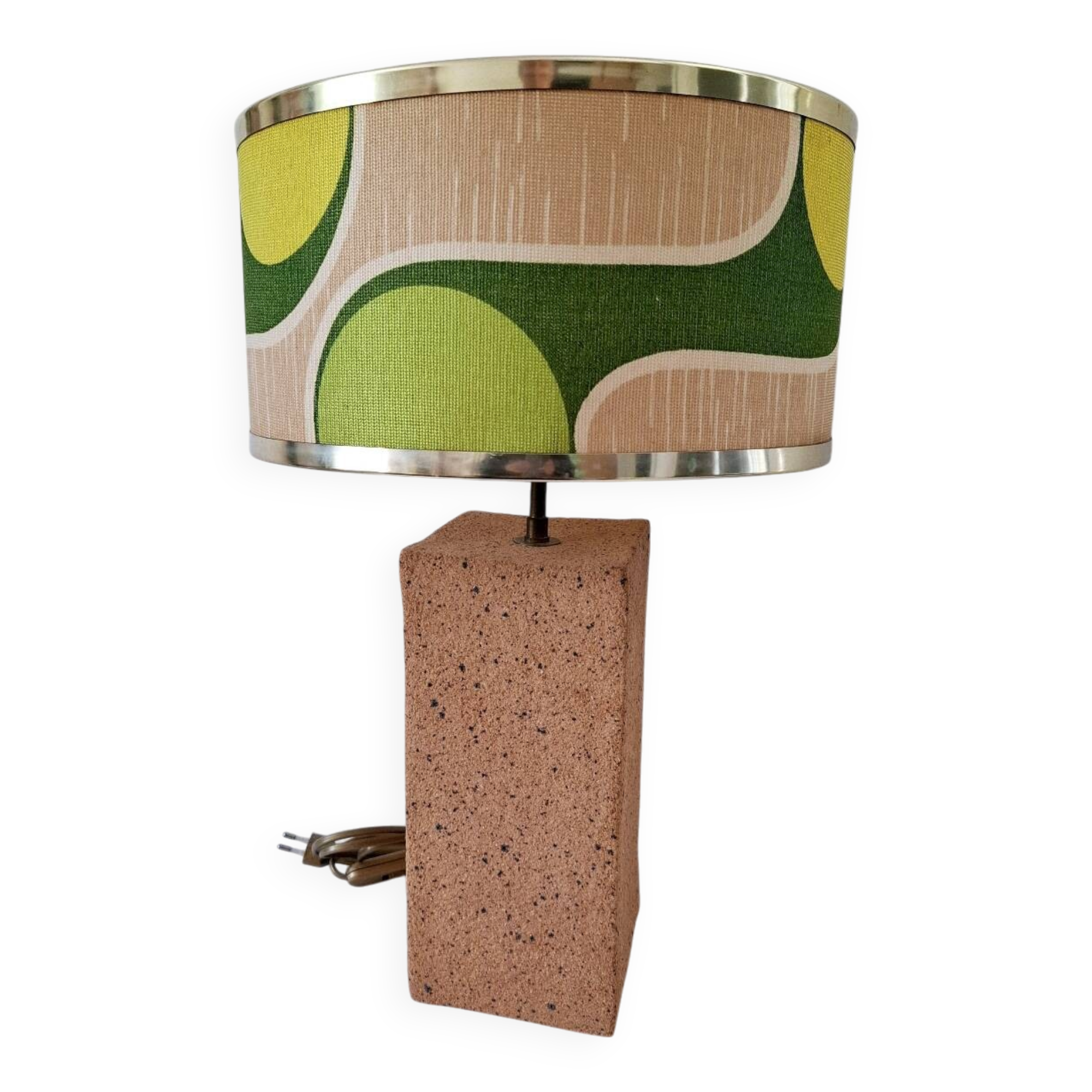 Lampe en céramique 70's