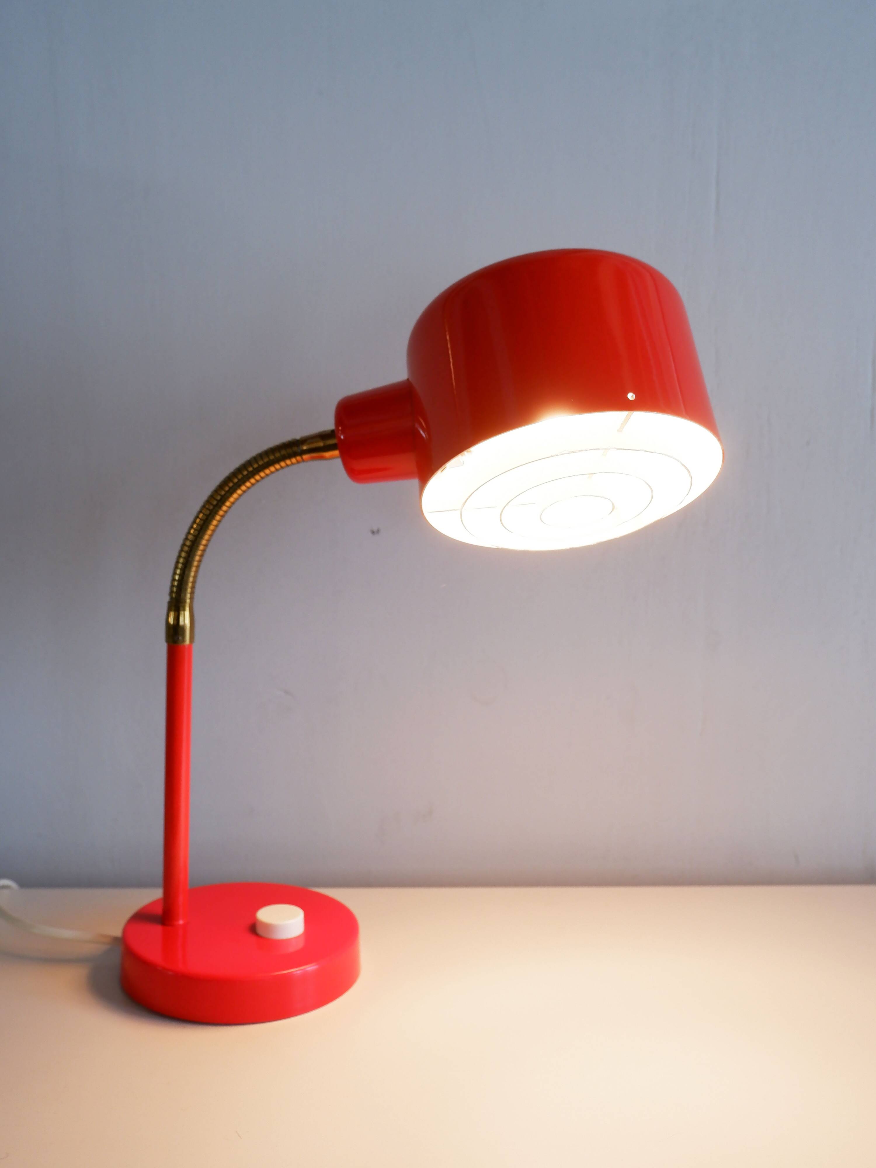 Swedish desk lamp by Hans Agne Jakobsson, 1970s