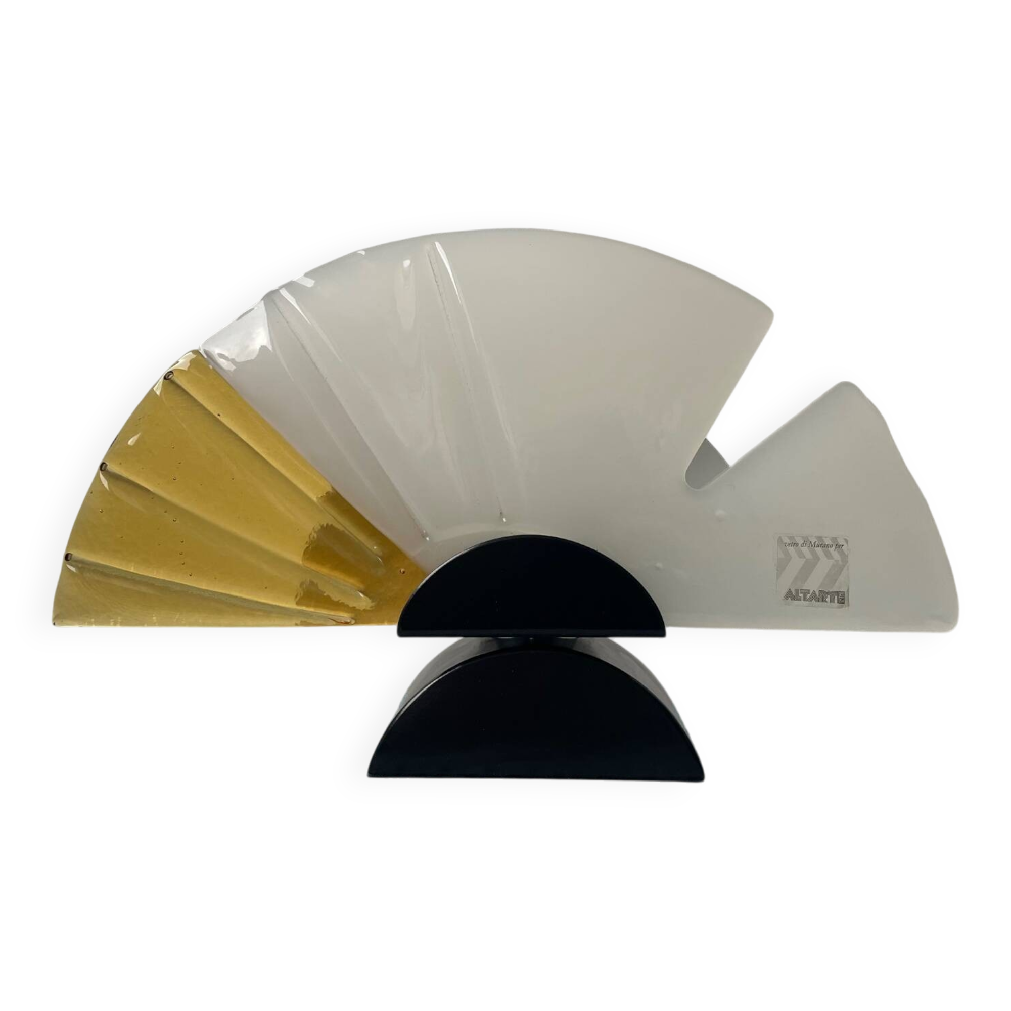 Half-moon Murano lamp