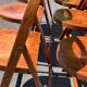 6 wooden folding chairs Stol Kamnik Yugoslavia design Zascitni Zhak