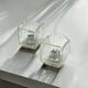 Vintage 70s Handmade Murano Ice Glass Wall or Ceiling Lamps by Toso