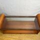 Mid Century Retro Teak & Glass Top Tulip Coffee Table by G-Plan Circa 1960