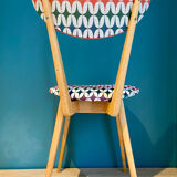 Colorful vintage chair