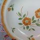 Big Dish Old Hollow Badonviller Orange Flowers