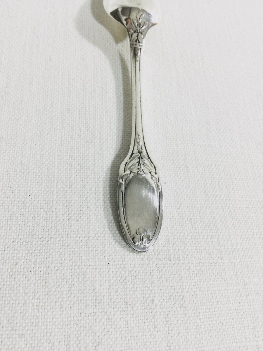 6 mocha spoons Christofle