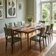 Vintage beech chairs, painted, faux leather, design, Italy, 1960s