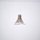 3 leafed murano glass pendant lamp by Carlo Nason for Mazzega