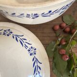 Grande soupière ancienne Sainte Uze