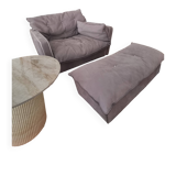 Sorrento Baxter Taupe Grey Armchair