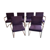 Suite de 6 chaises Walter Knoll par Eoos ligne jason modèle 1519