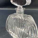 Bohemian cut crystal perfume bottle
