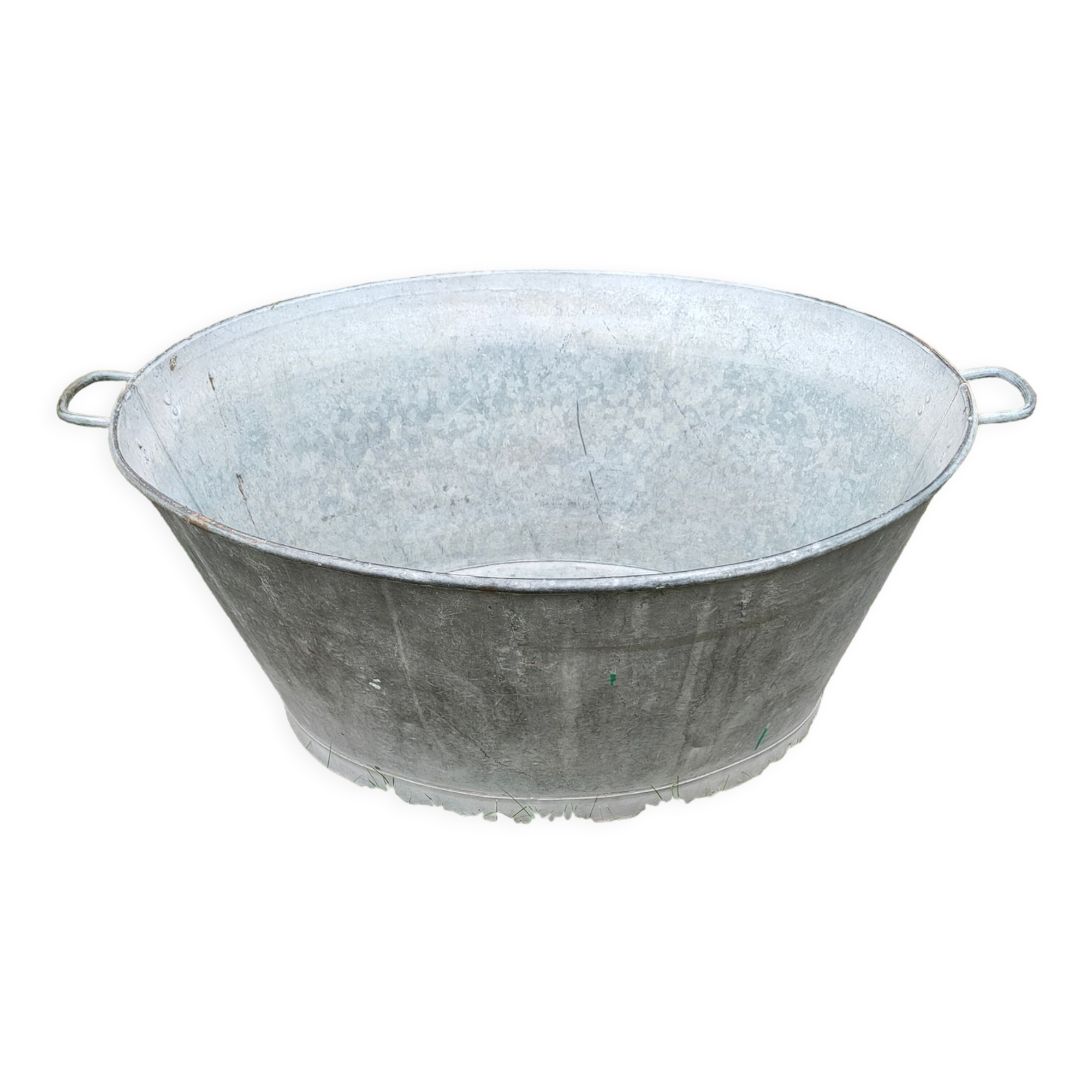 Old zinc basin