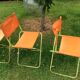 4 fauteuils de camping