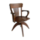 Oak "American" desk chair 30-40