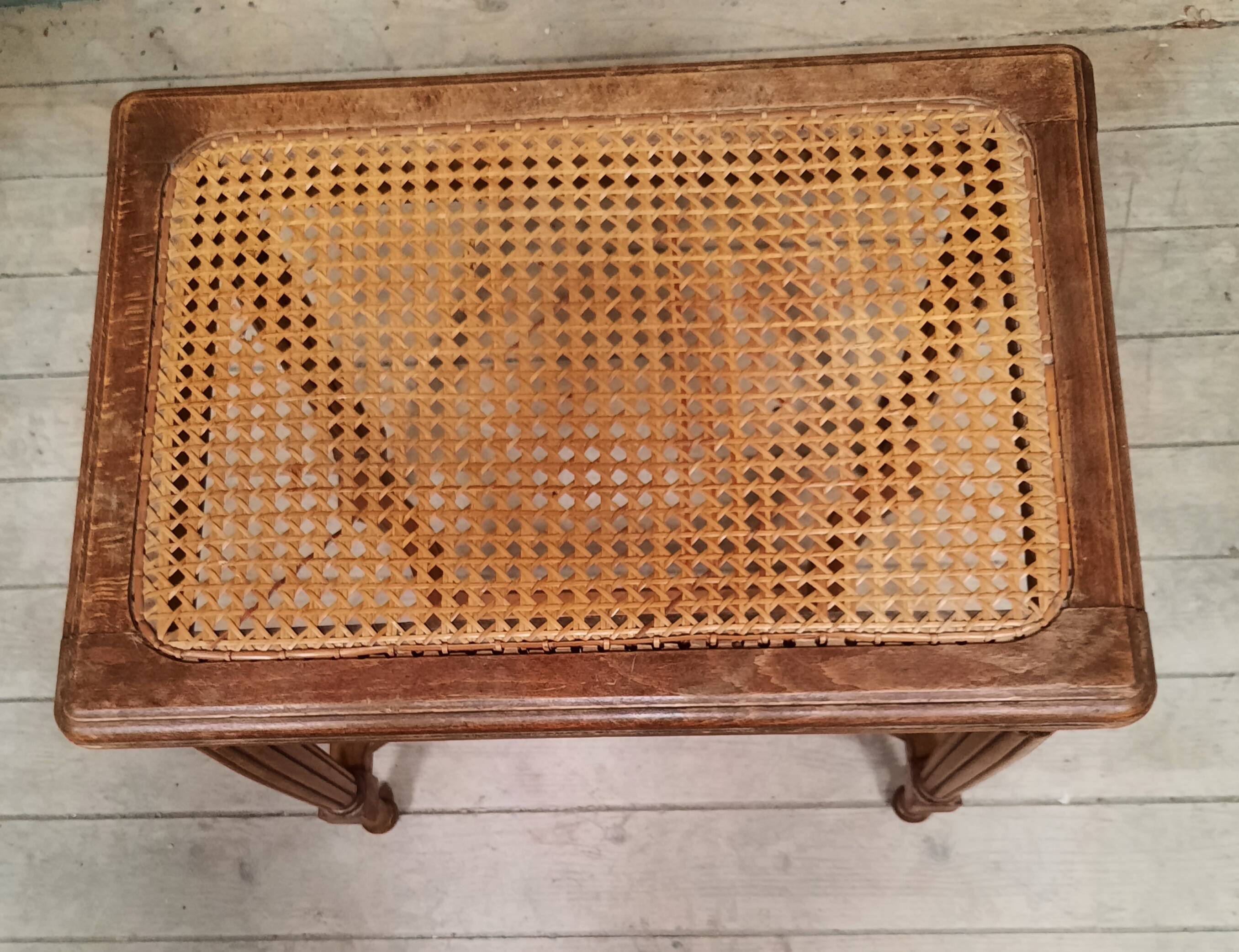 Canned stool Louis XVI style
