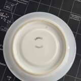 Set of 6 porcelain coffee cups and saucers